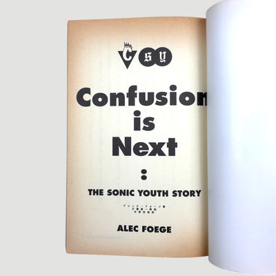 1996 Sonic Youth: Confusion is Next Japanese 1st Press