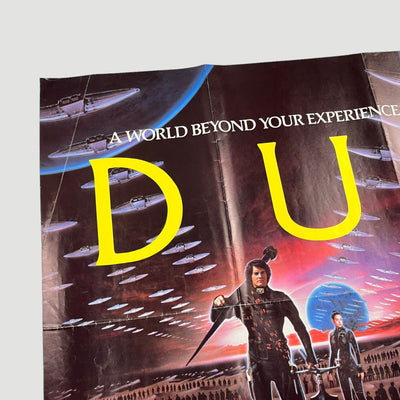 1984 Dune UK Quad Poster