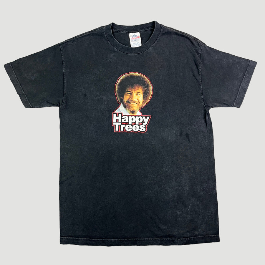 00's Bob Ross Happy Trees T-Shirt