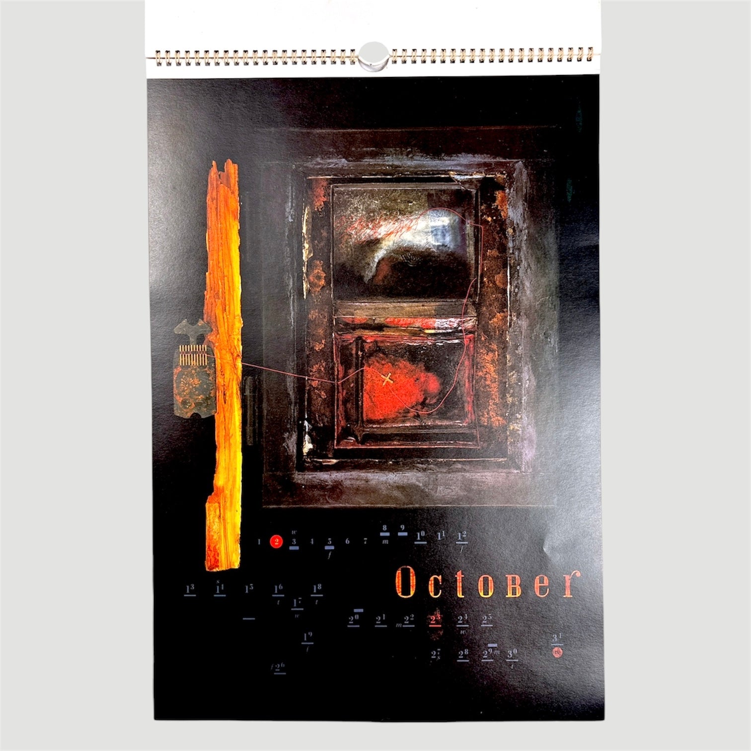 1990 4AD V23 Vaughan Oliver Calendar (Boxed)