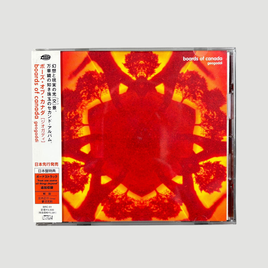 2002 Boards of Canada Geogaddi Japanese CD