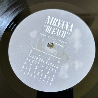 Nirvana Bleach MEGARARE 1st Press UK 1989 Tupelo Rec. ONLY