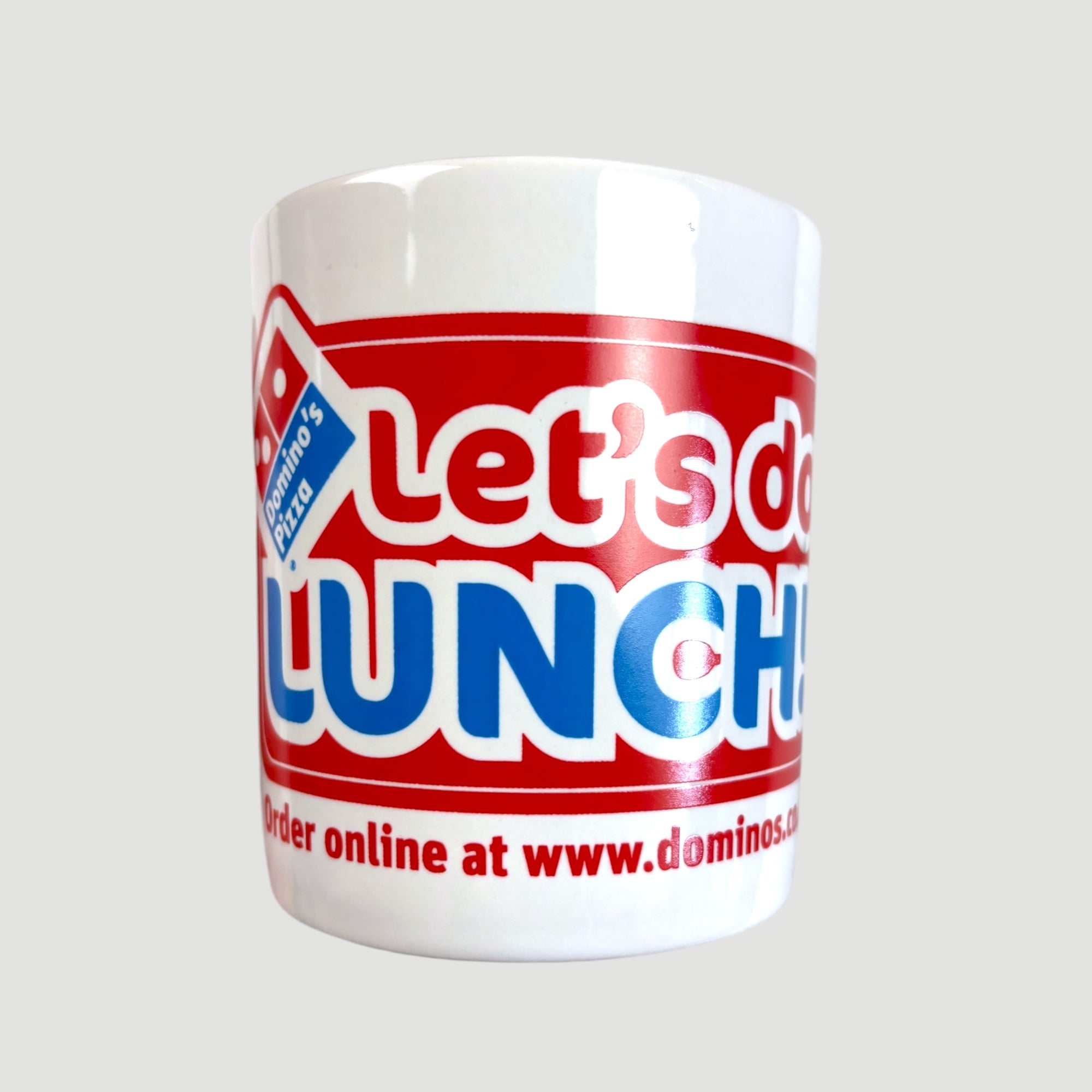 90's Domino’s Let's Do Lunch Ceramic Mug