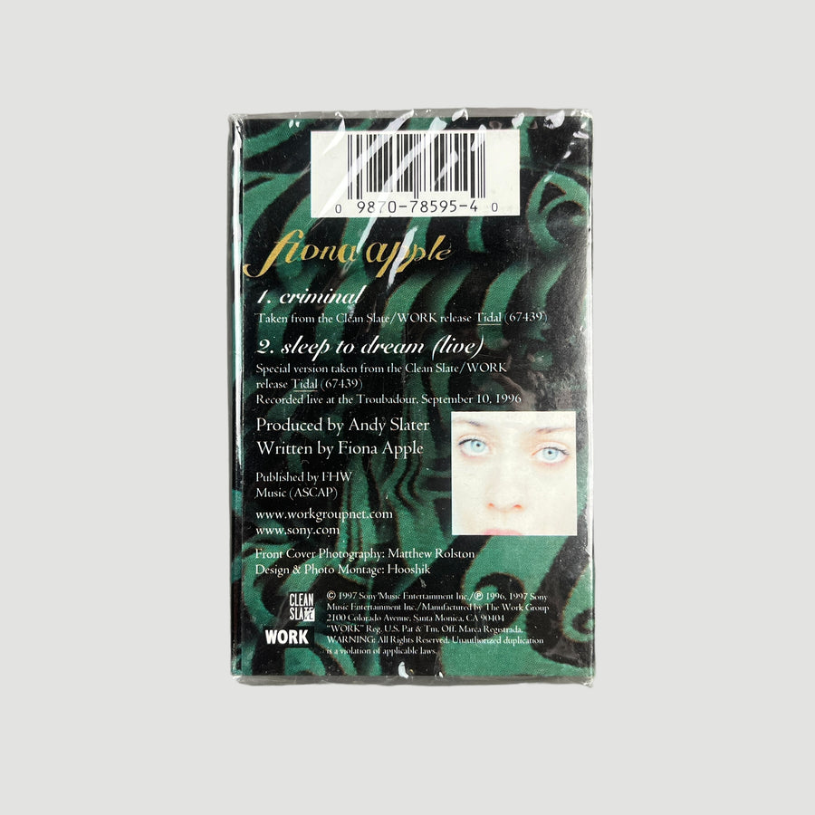 1997 Fiona Apple Criminal Cassette Single