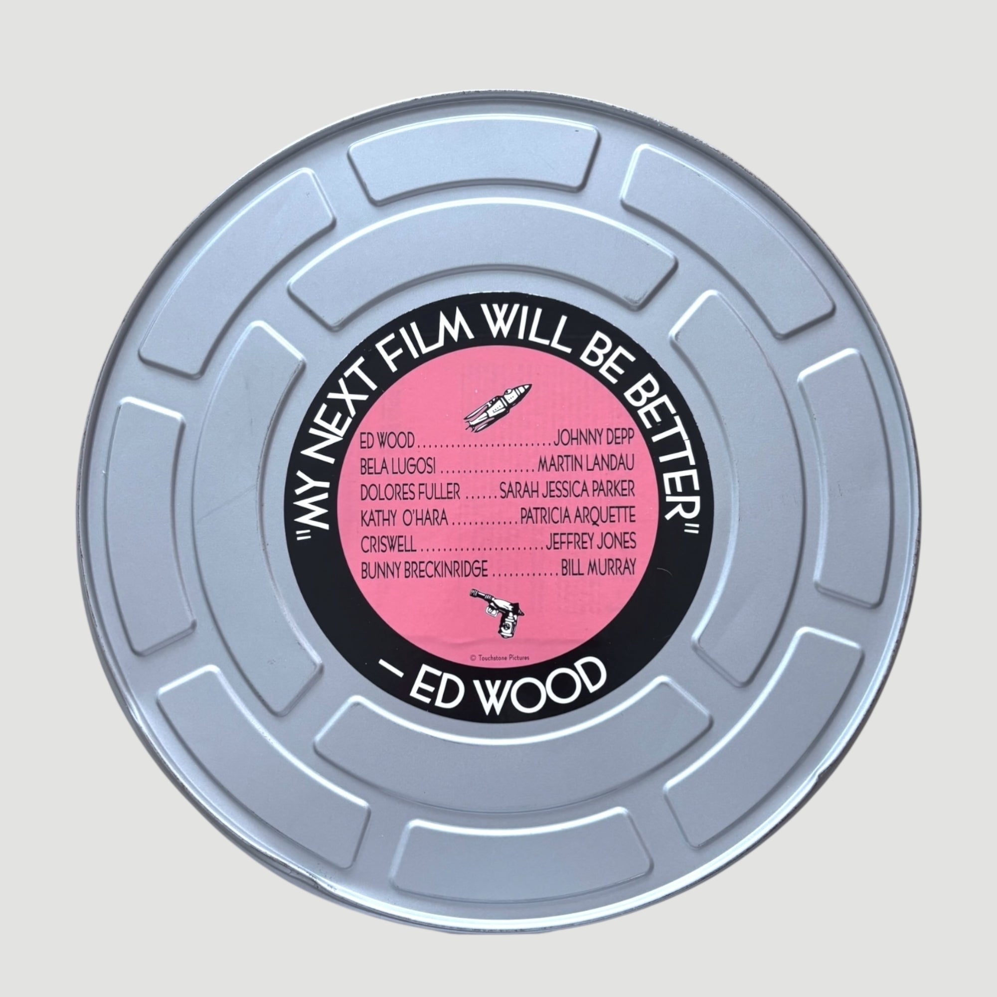 1994 Ed Wood Promo Can T-Shirt/OST CD