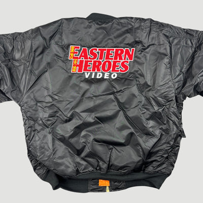 90's Eastern Heroes VHS MA1 Jacket