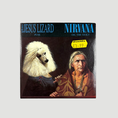 1992 Nirvana/The Jesus Lizard Puss/Oh The Guilt Split UK CD Single