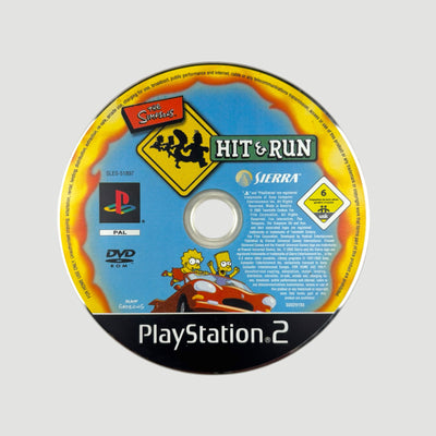 2003 The Simpsons Hit & Run PlayStation 2 Game