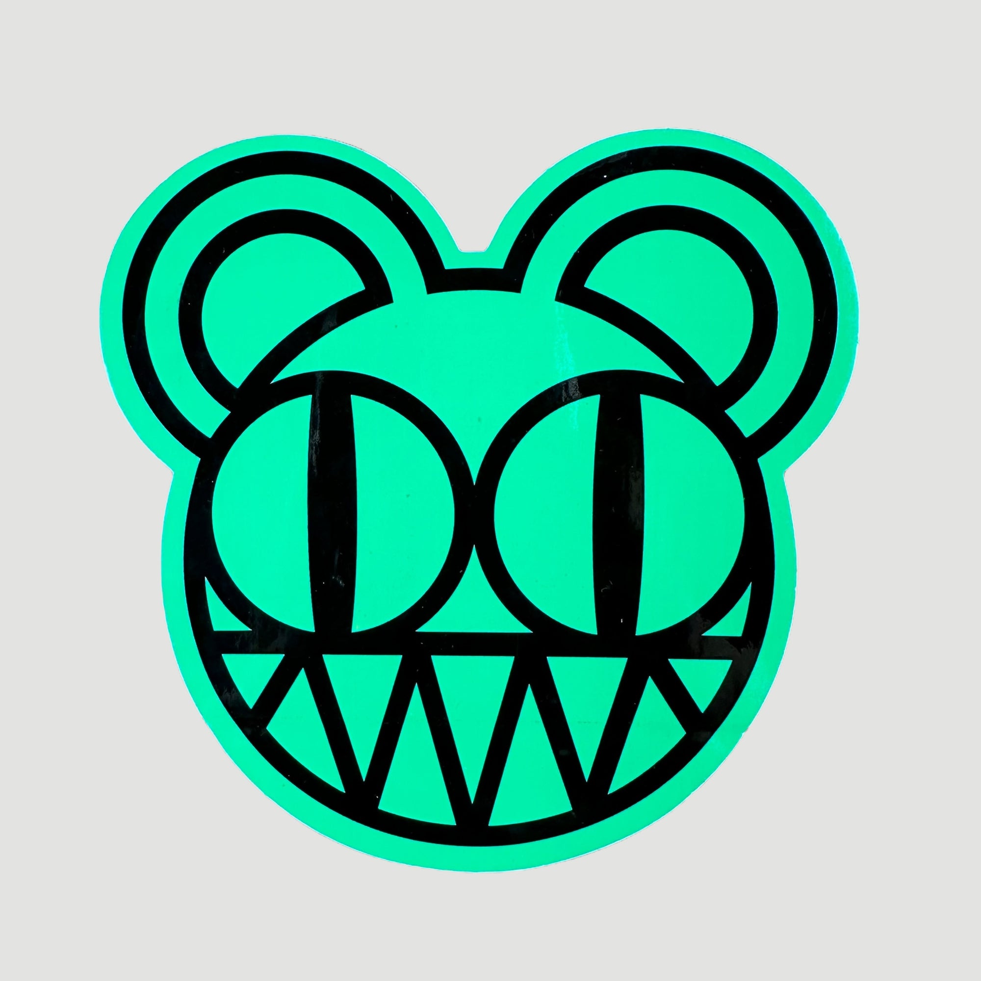 2000 Radiohead KID A Bear Promo 3 Sticker Set