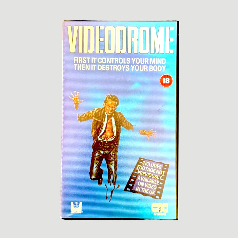 1982 David Cronenberg Videodrome UK VHS