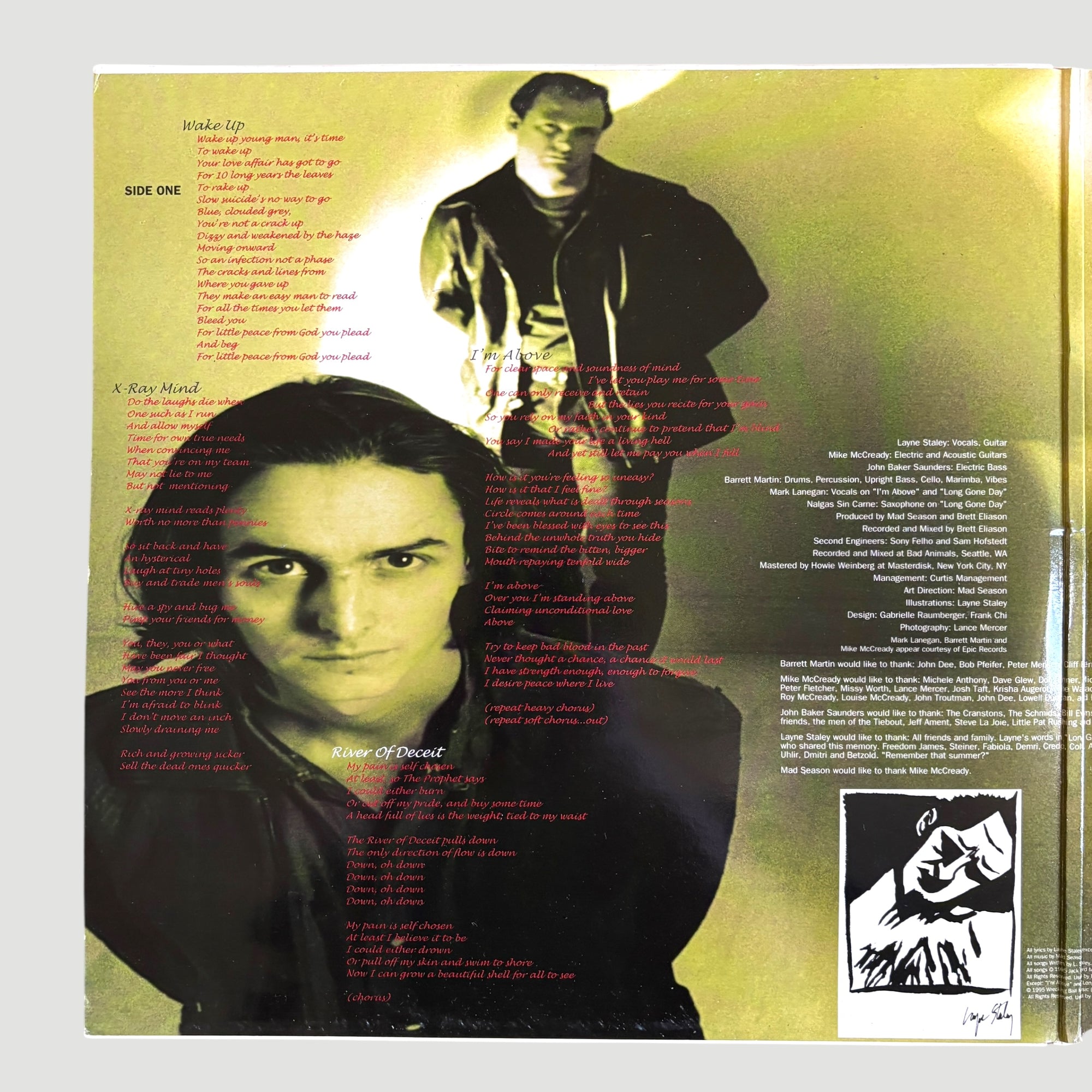 1995 Mad Season 'Above' 2LP (Etched)