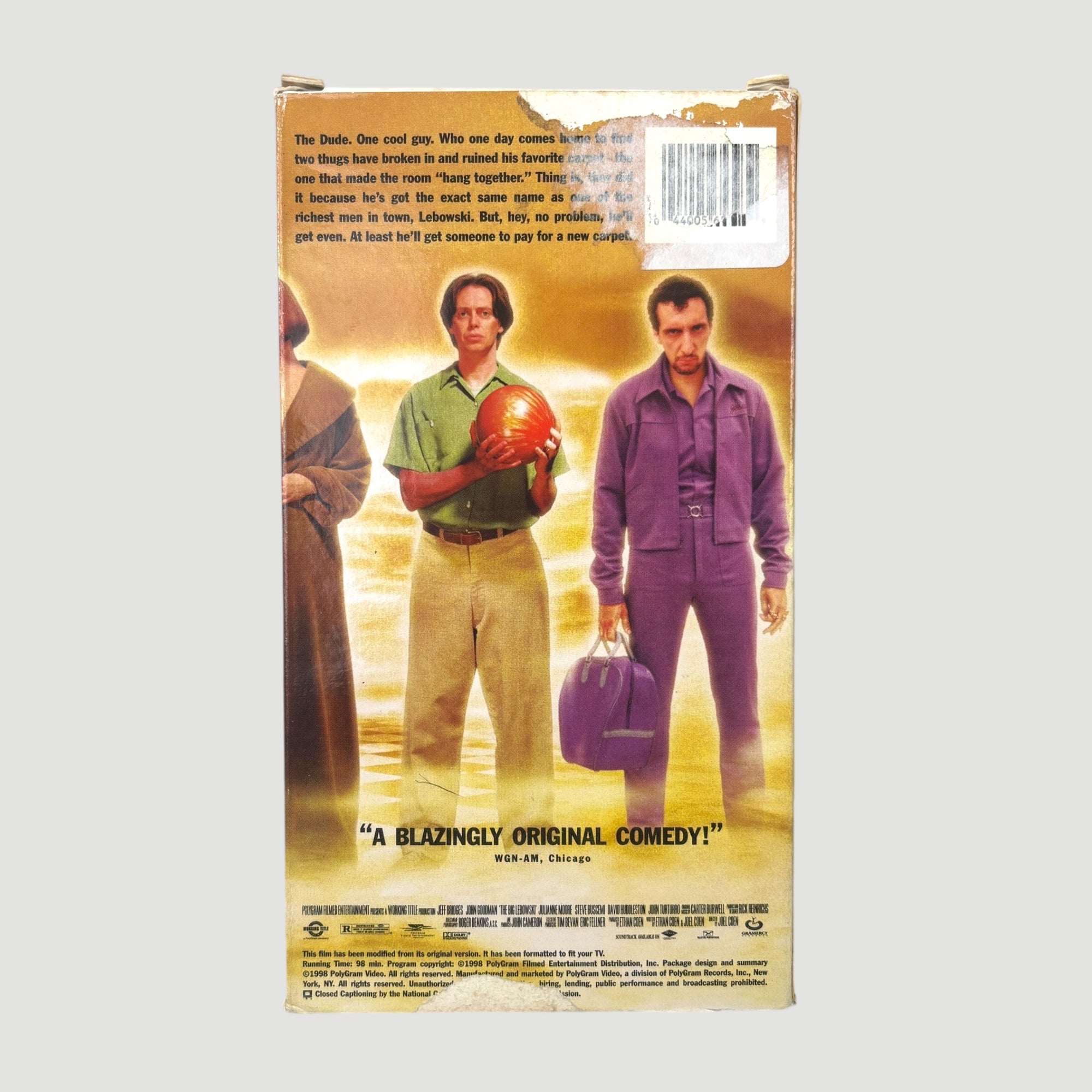 1998 The Big Lebowski US VHS