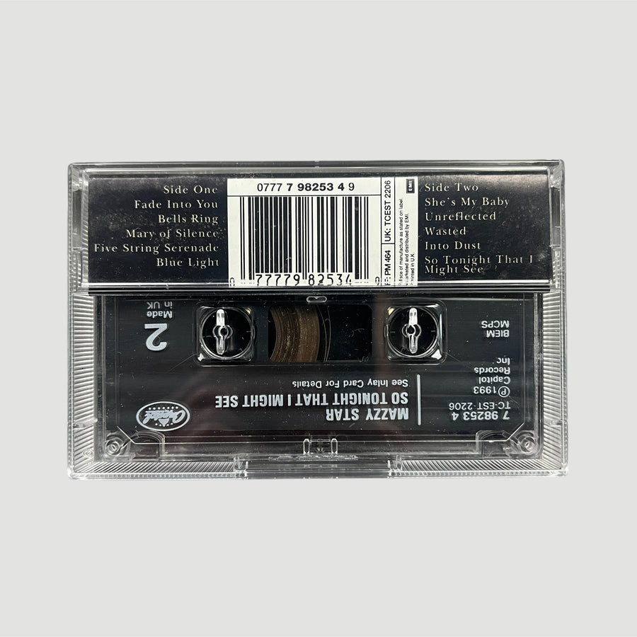 1993 Mazzy Star So Tonight That I Might See Cassette