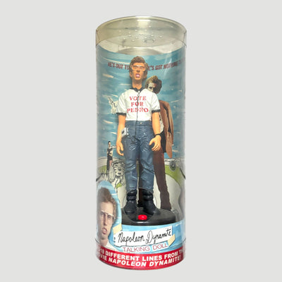 2000 Napoloen Dynamite Action Figure + VHS