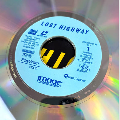 1996 Lost Highway UK Laserdisc