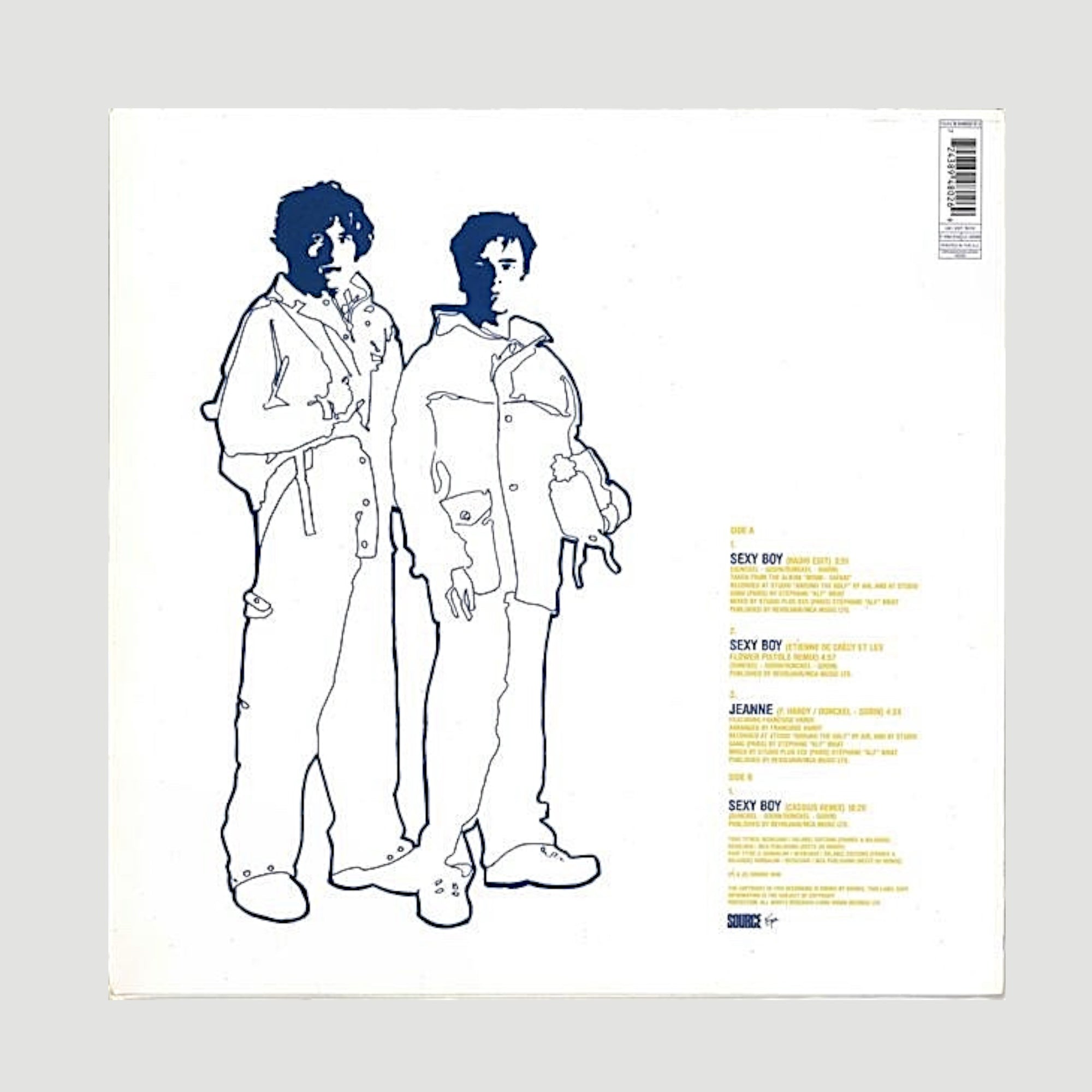 1998 Air Sexy Boy UK 12" Single