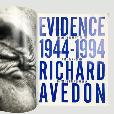 1994 Richard Avedon Evidence 1944-1994