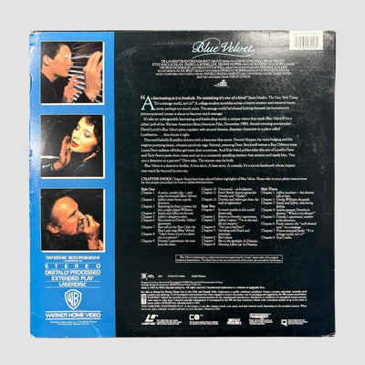 Late 80’s Blue Velvet Laserdisc