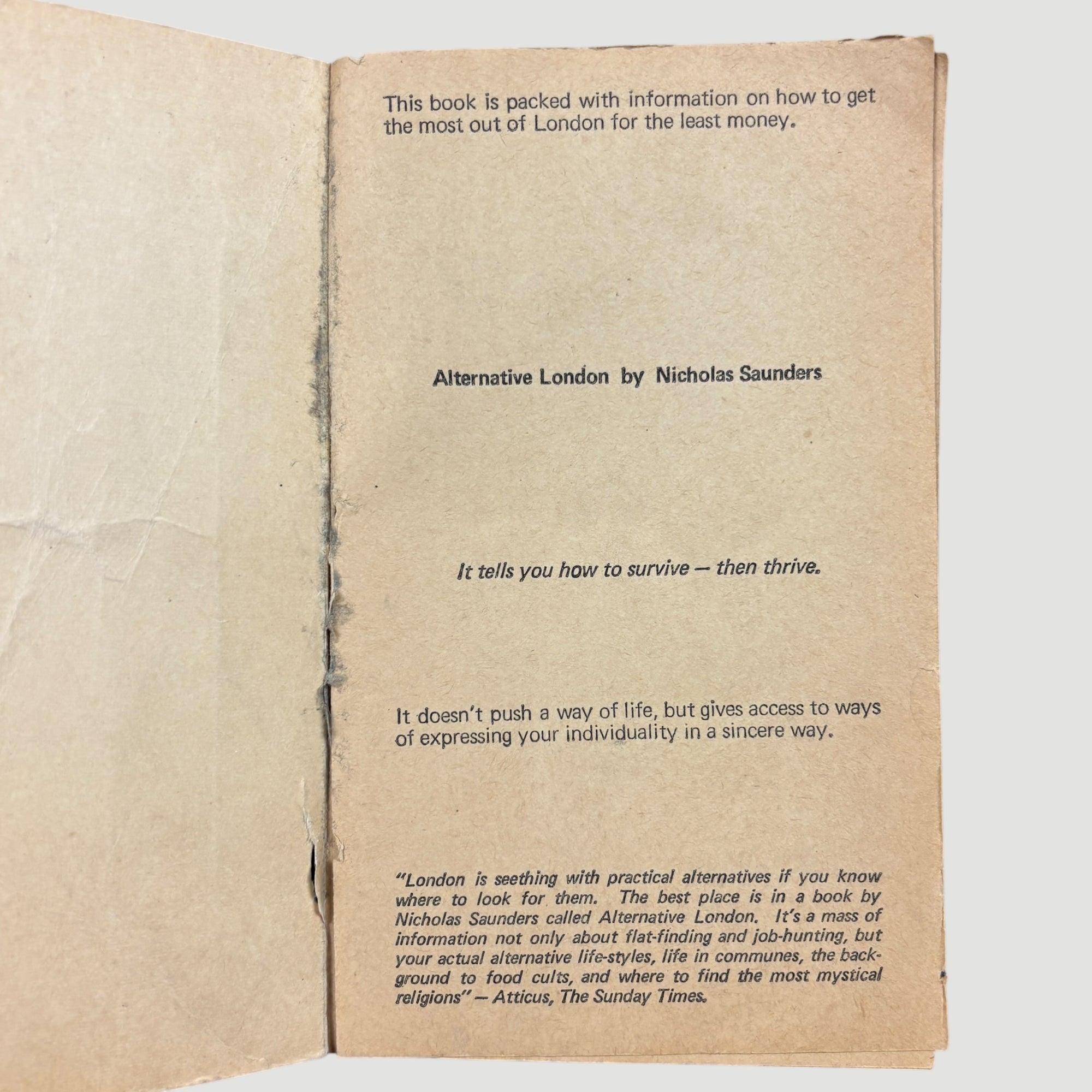 1971 Alternative London 2nd Edition