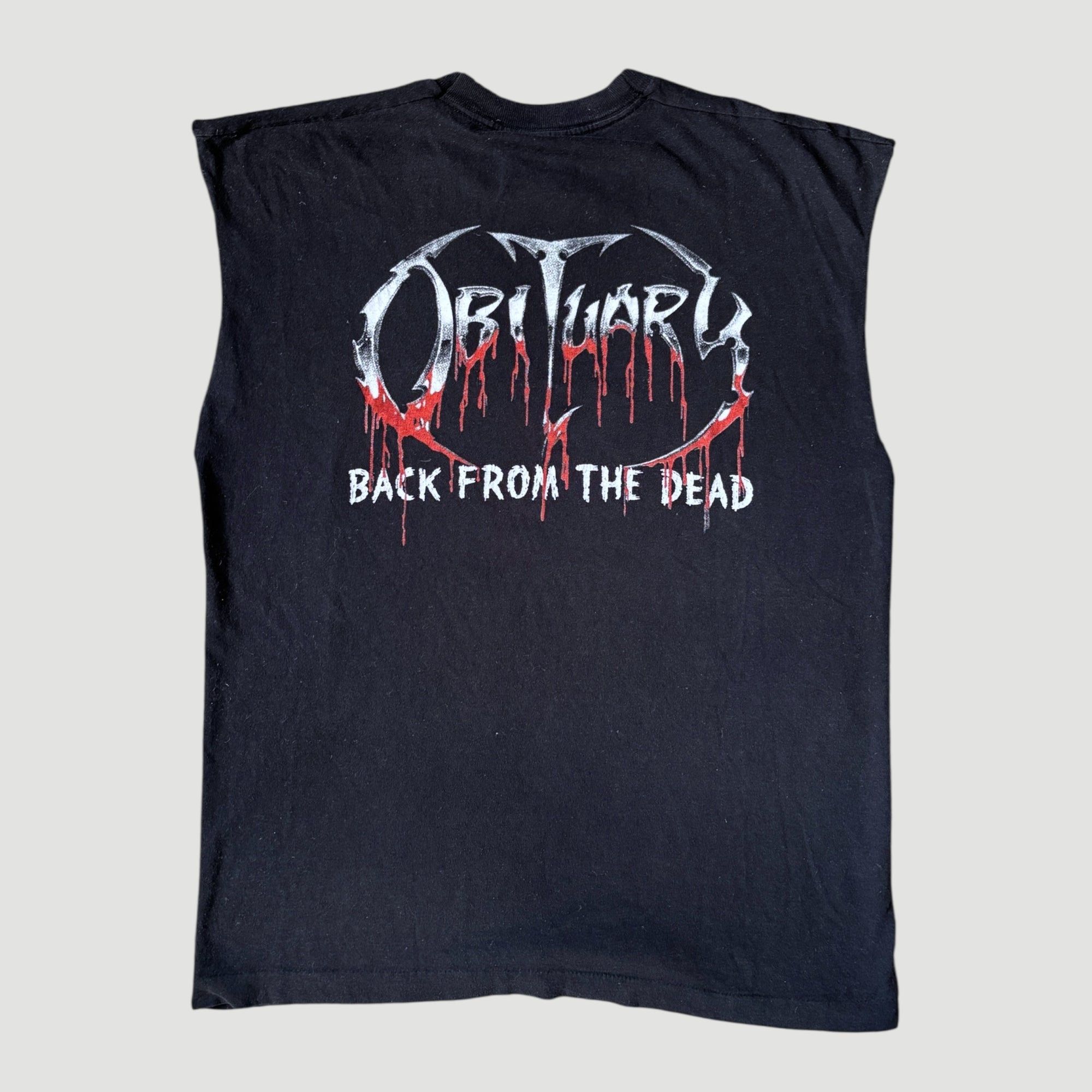 90's Obituary Back from the Dead Cutoff T-Shirt
