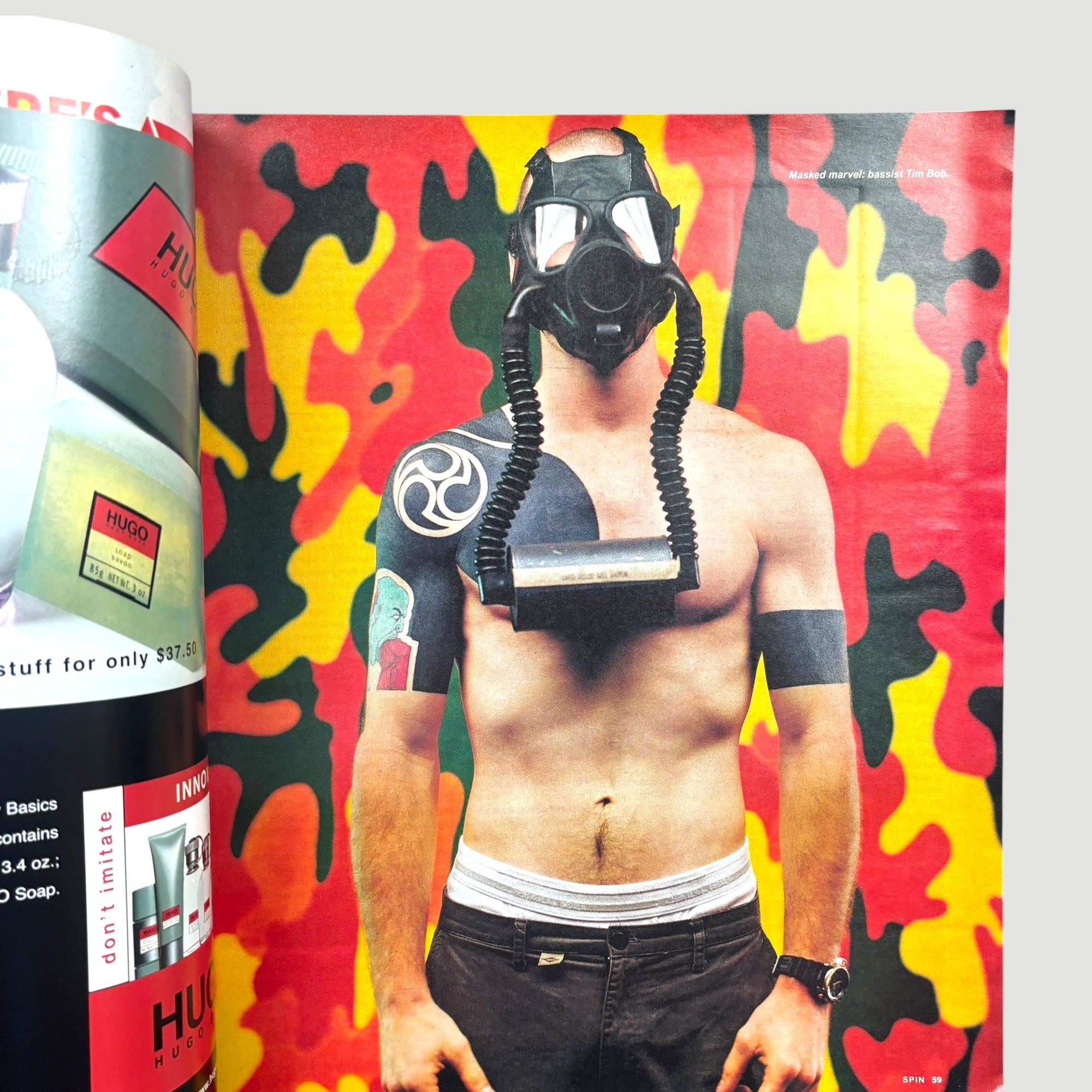 1996 Spin Magazine Rage Against the Machine Cover Issue