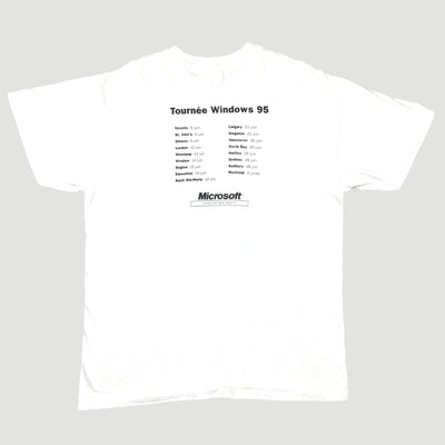 1995 Window 95 Canadian Tour T-Shirt