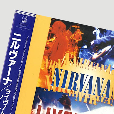 1994 Nirvana Live! Tonight! Sold Out! Japanese Laserdisc