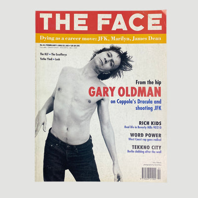 1992 The Face Gary Oldman Issue