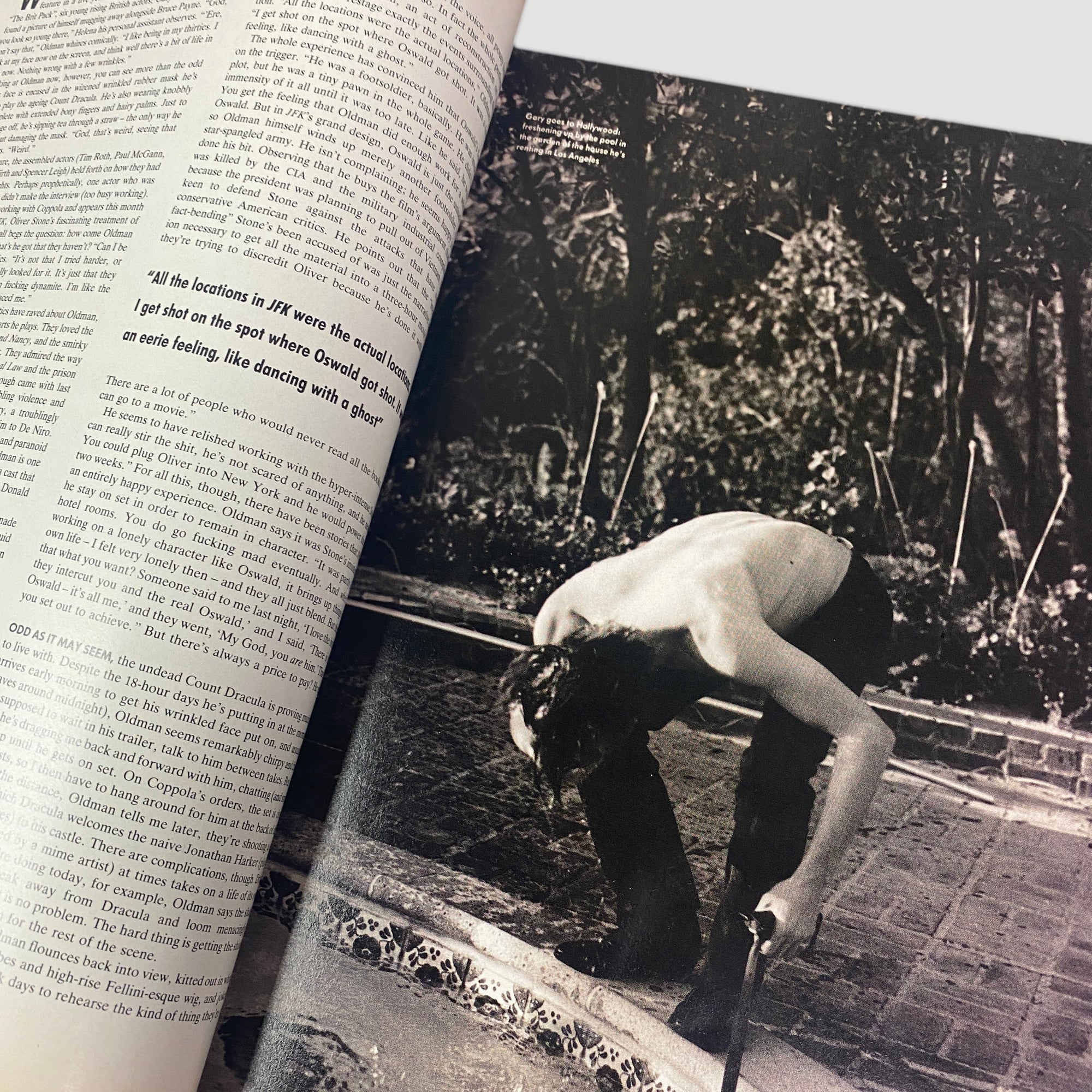 1992 The Face Gary Oldman Issue