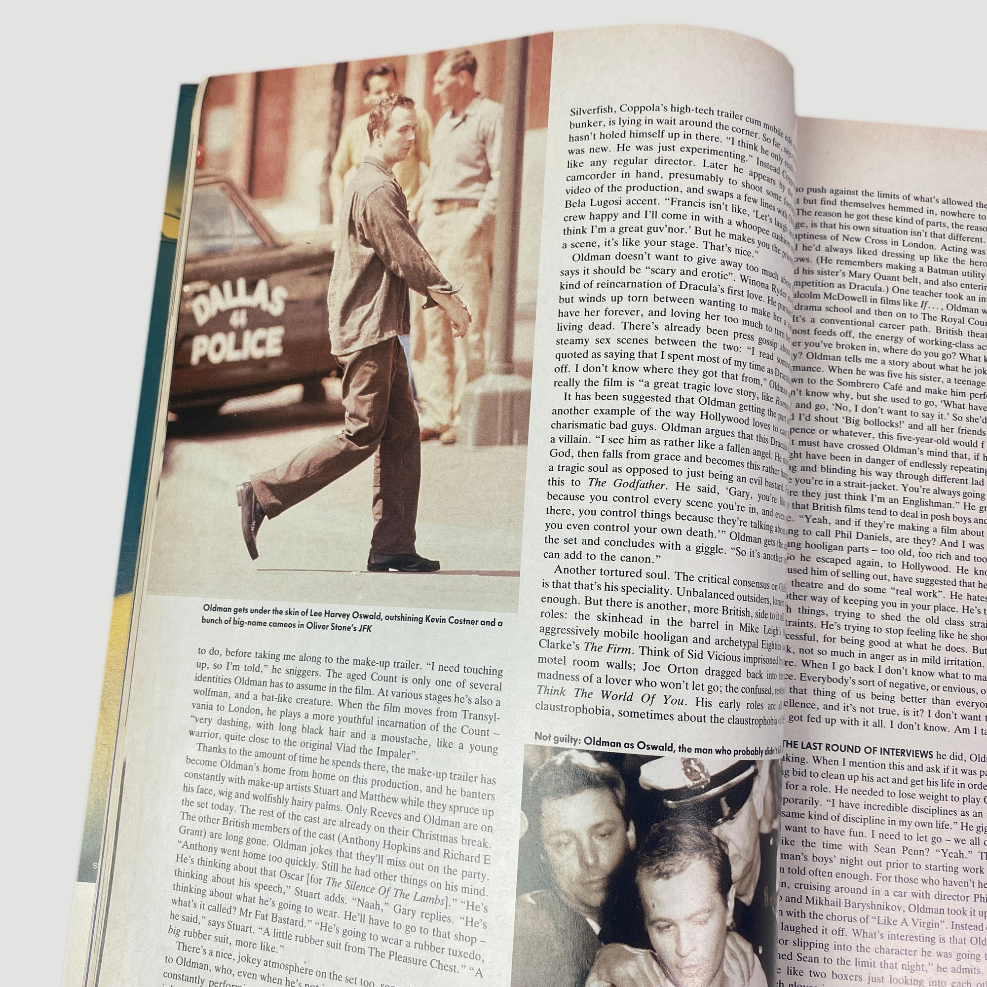 1992 The Face Gary Oldman Issue