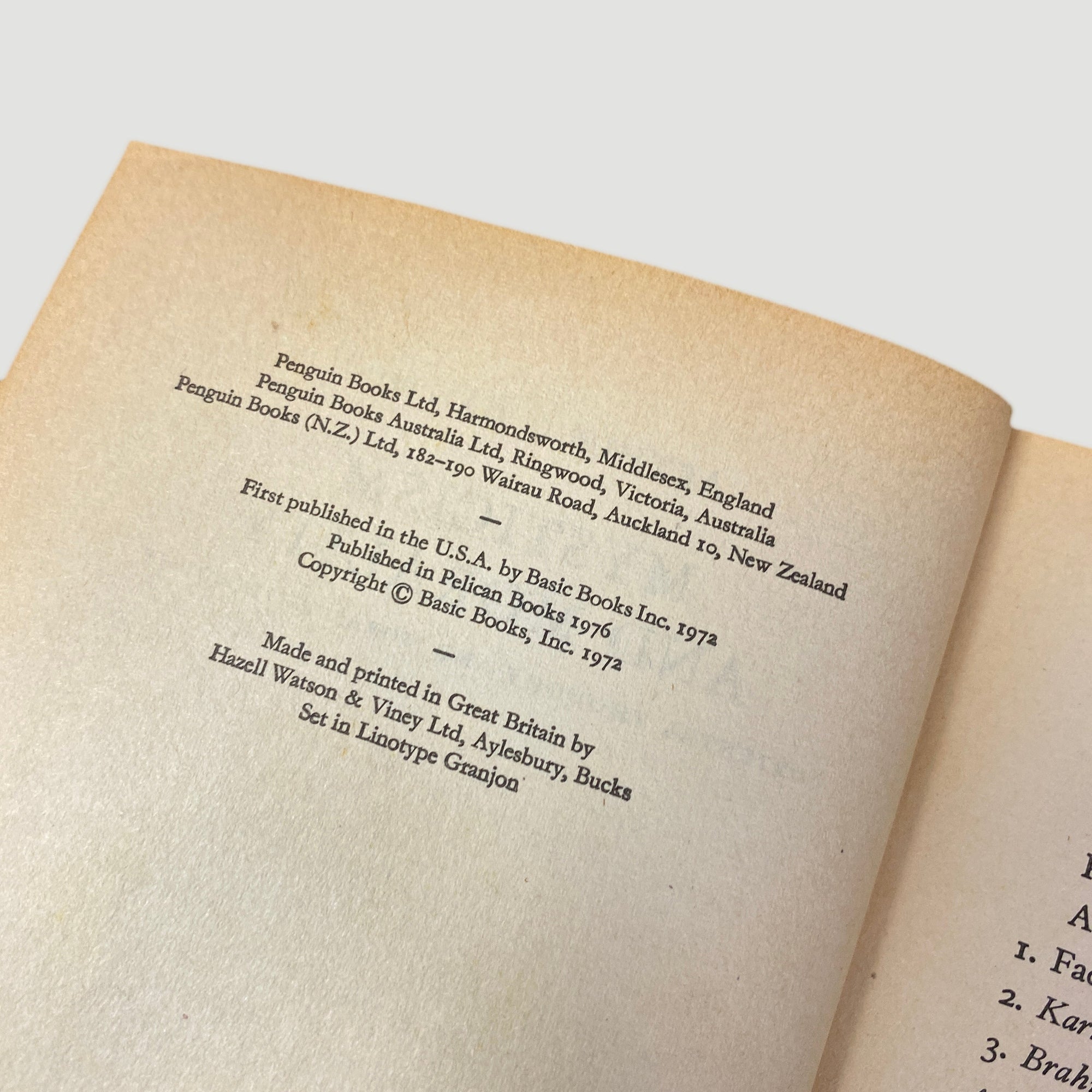 1976 Mysticism & Morality Pelican