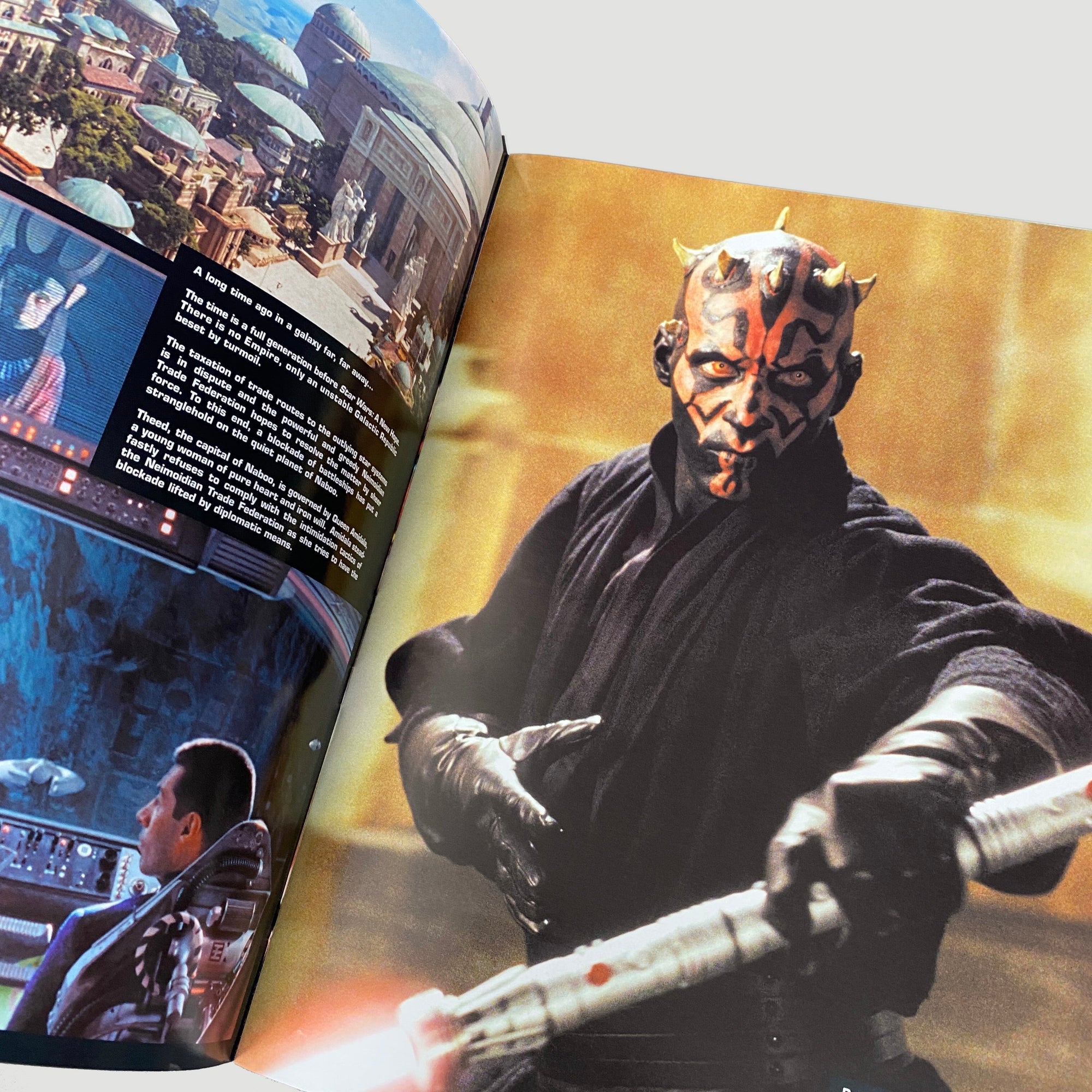 1999 Star Wars The Phantom Menace Premiere Programme