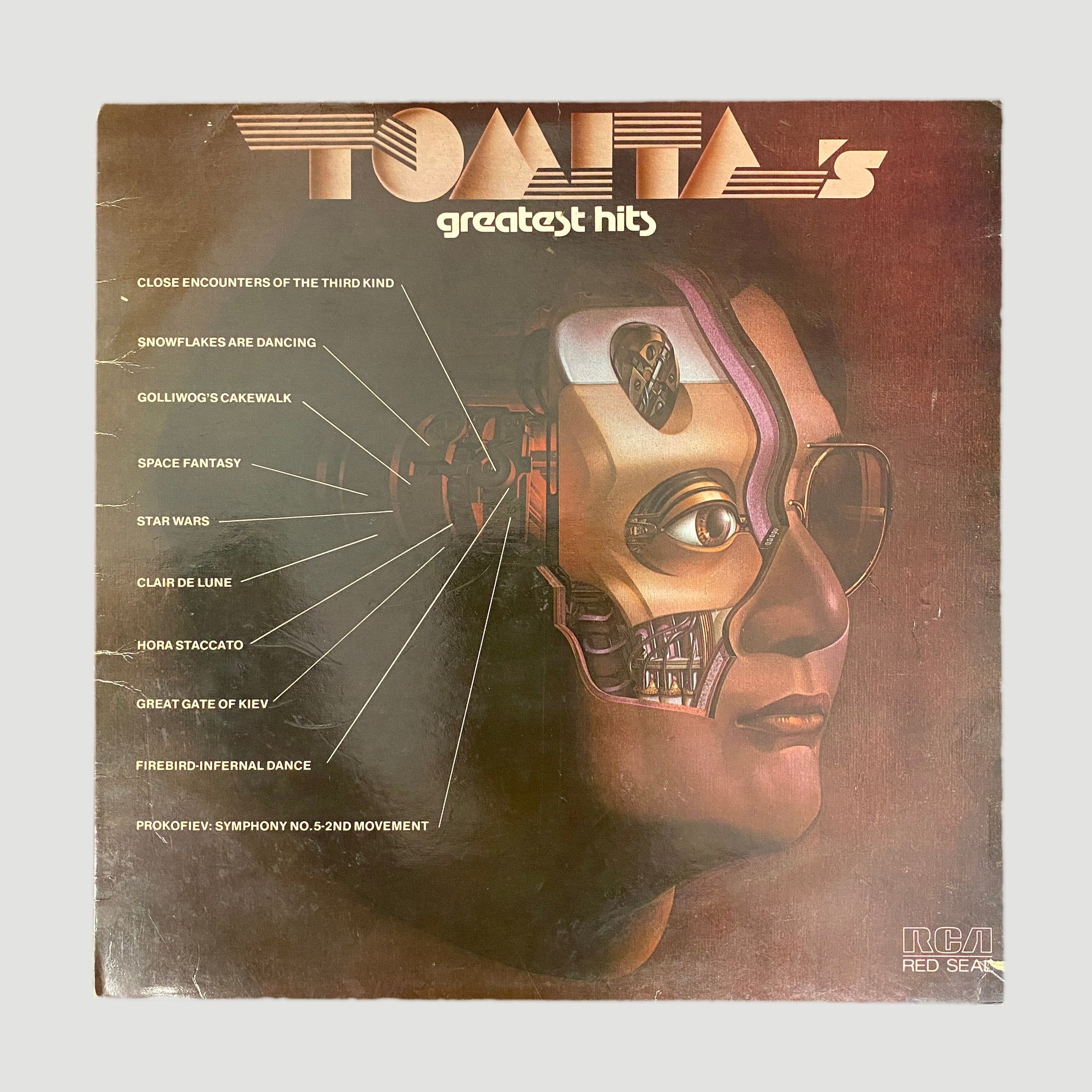 1979 Tomita's Greatest Hits Vinyl LP