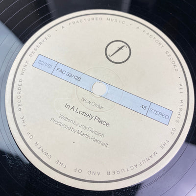 1981 New Order Ceremony Single