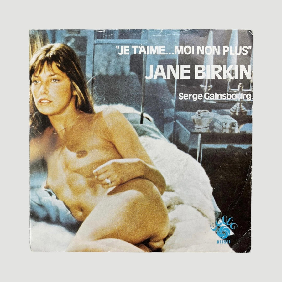 1969 Serge Gainsbourg Je Taime...Moi Non Plus 7" Single