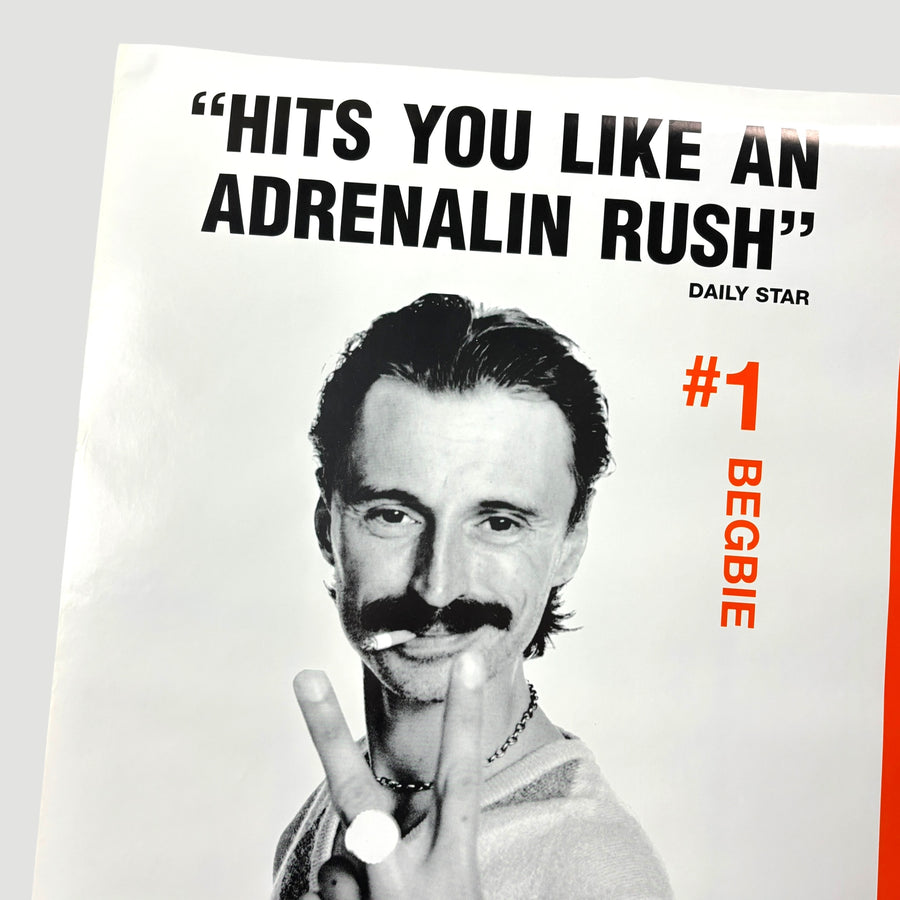 1996 Trainspotting Advance Promo Poster (Begbie)