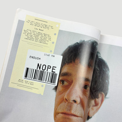 2003 WIRE Magazine Lou Reed Cover Issue