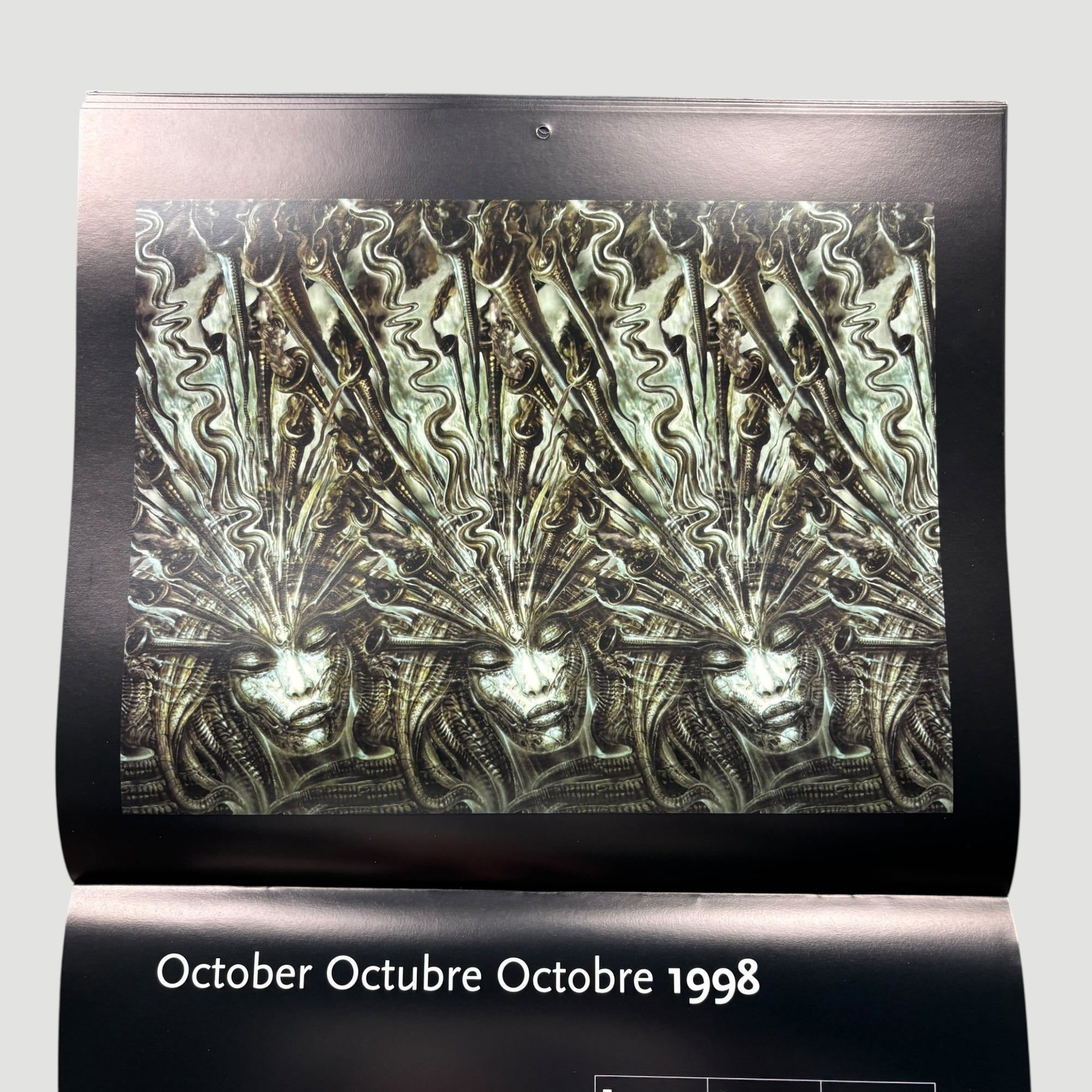 1998 HR Giger ARh+ 3D Calendar