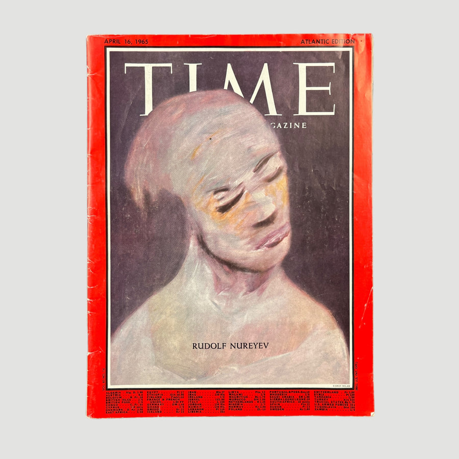 1965 TIME Magazine Rudolf Nureyev Issue