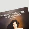 2007 PJ Harvey White Chalk Store Poster