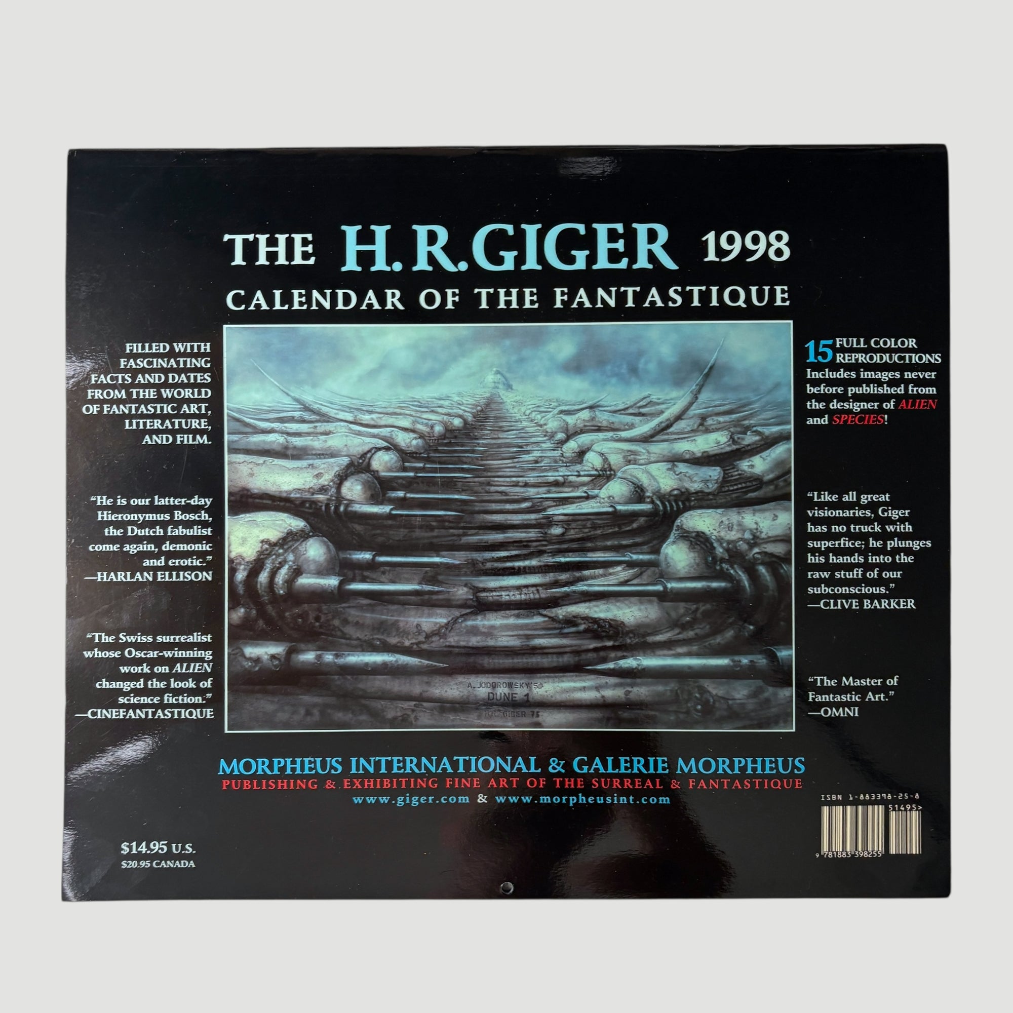 1998 H.R. Giger Calendar