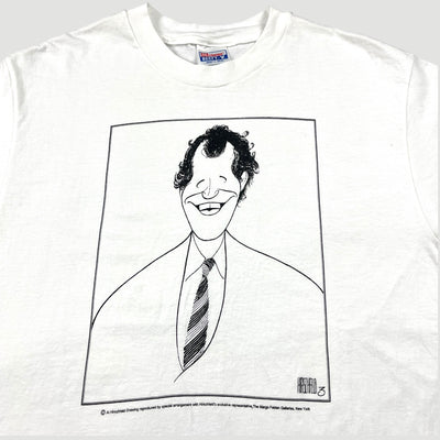 90's David Letterman by Al Hirschfeld T-Shirt