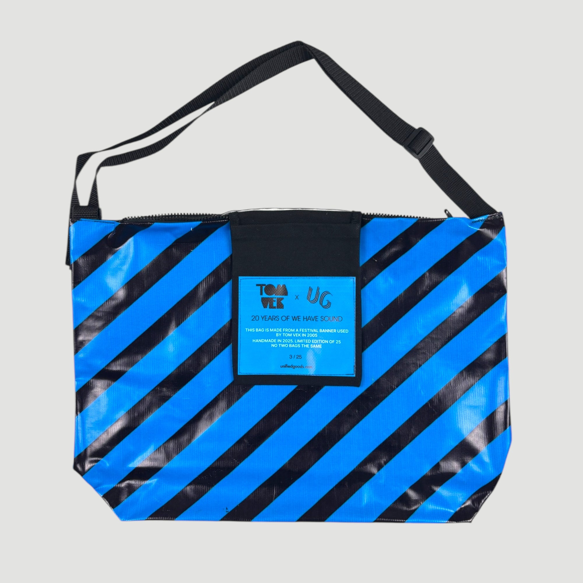 Tom Vek x UG Banner Messenger Bag  (No.3/25)