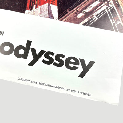 70's 2001 A Space Odyssey Poster