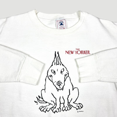 90's The New Yorker Dog Sweatshirt