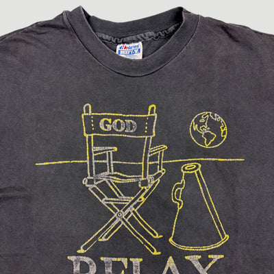 90's Relax God is in Charge T-Shirt