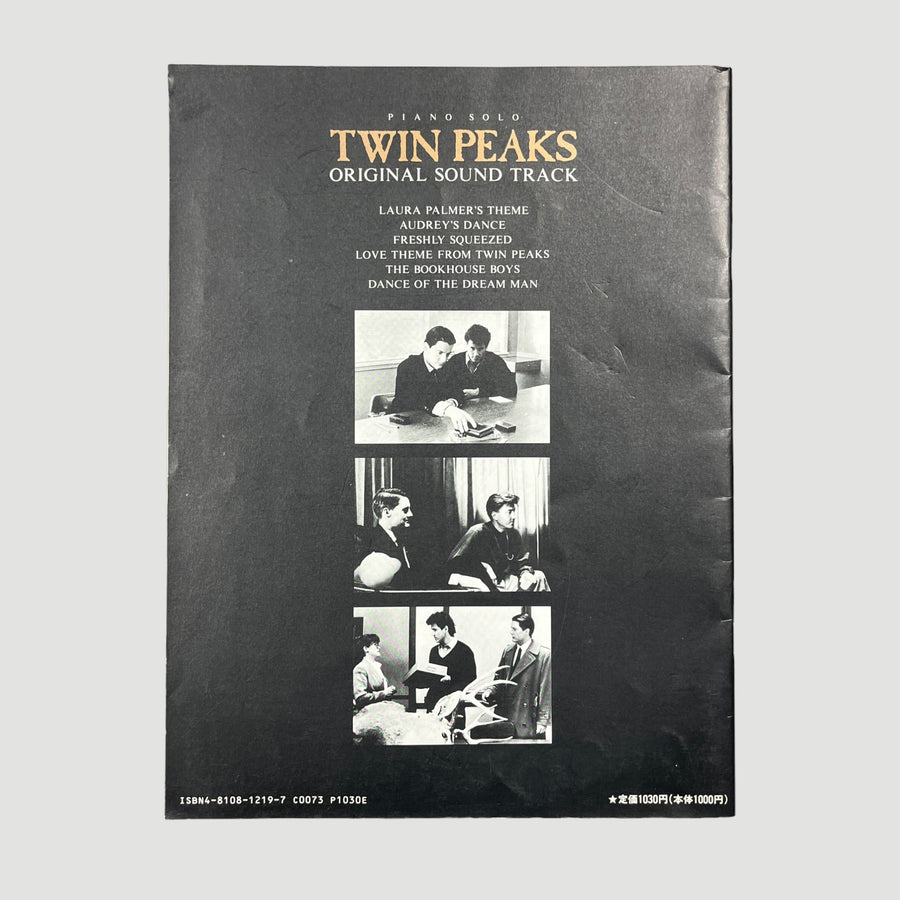 1990 Twin Peaks Japanese Original Soundtrack Piano Songbook