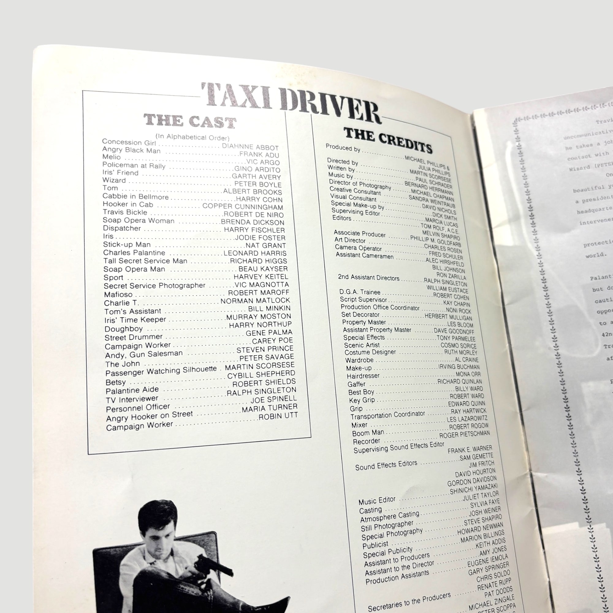 1976 Taxi Driver Japanese Programme