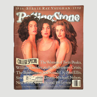 1990 Rolling Stone Twin Peaks Cover