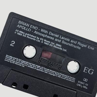 1983 Brian Eno 'Apollo - Atmospheres & Soundtracks' Cassette